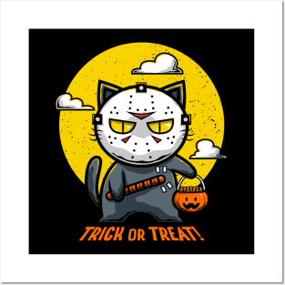 CATLLOWEEN: Trick or Treat! Posters and Art